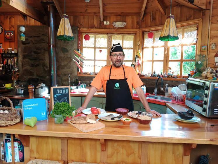 Casaverde Hostal Ecologico Malalcahuello Exteriör bild