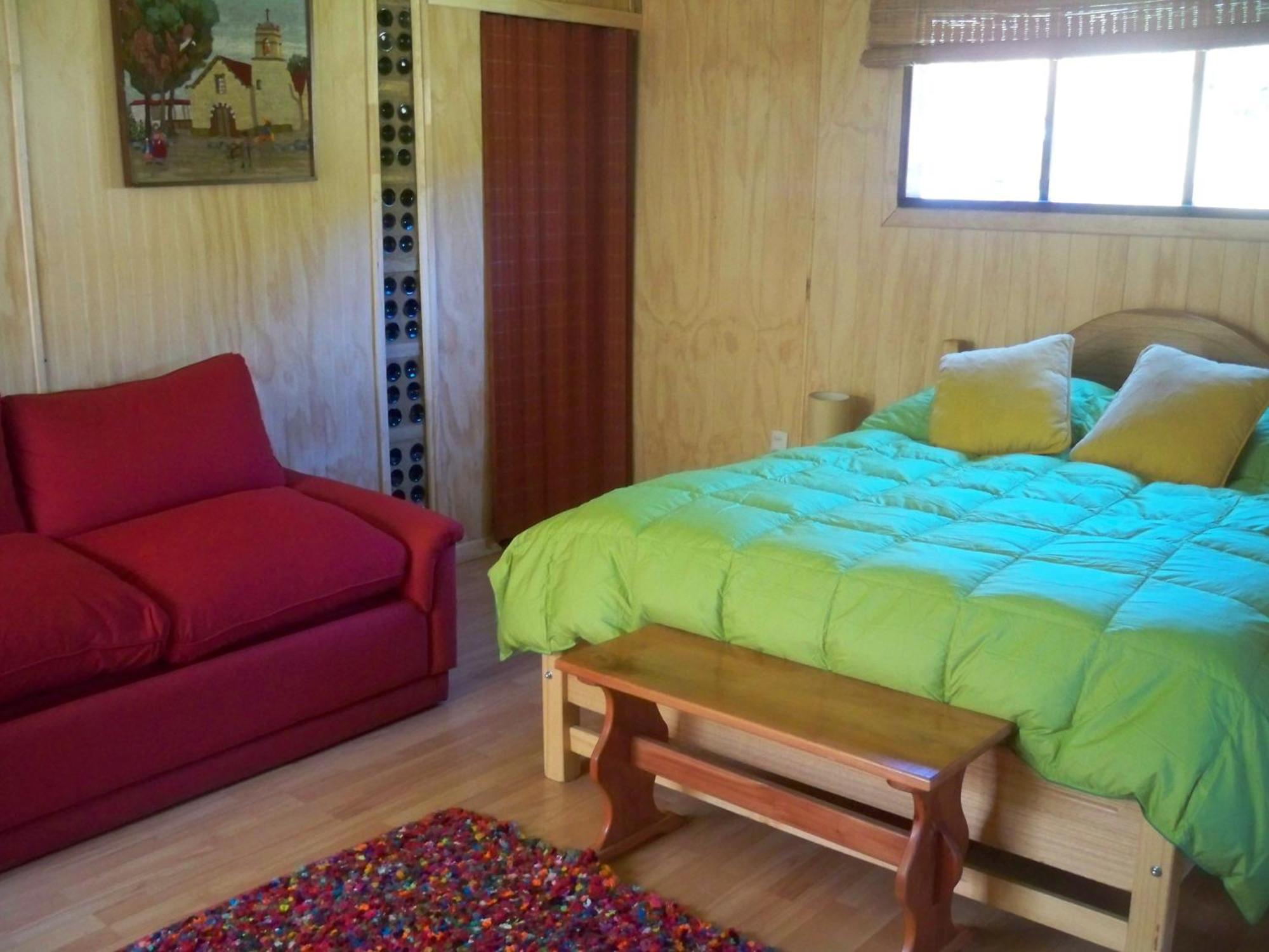Casaverde Hostal Ecologico Malalcahuello Rum bild